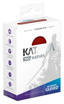 Katana Sleeves Standard Size (100) - Red