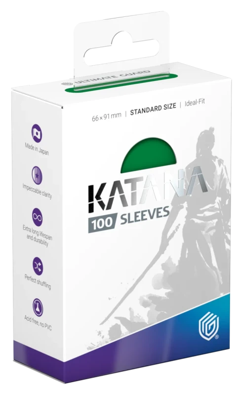 Katana Sleeves Standard Size (100) - Jade Garden