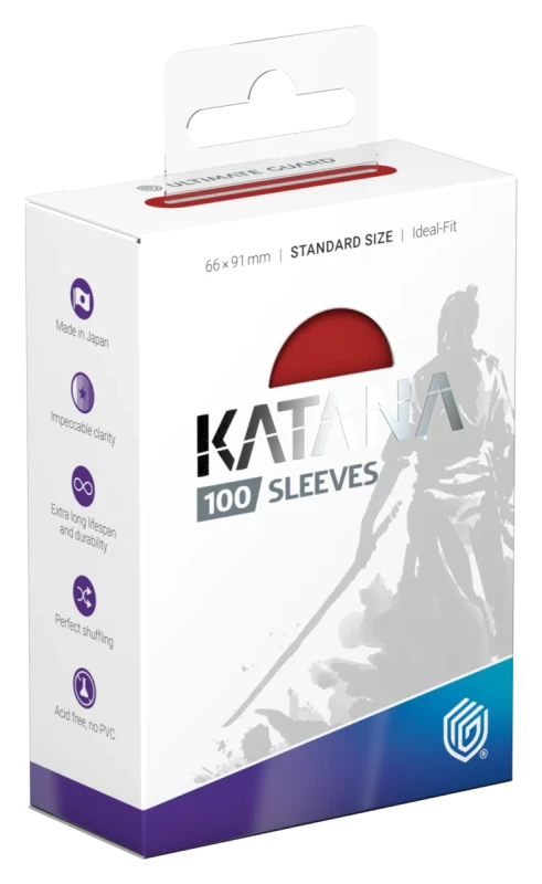 Katana Sleeves Standard Size (100) - Rising Sun