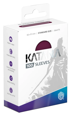 Katana Sleeves Standard Size (100) - Radiant Plum