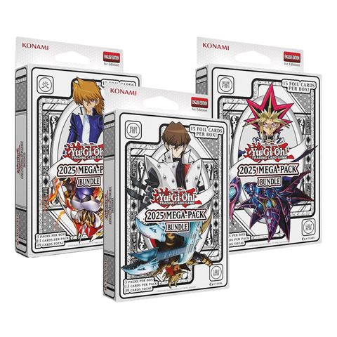 Yu-Gi-Oh!: 2025 Mega Pack - 3x Pack Bundle | Releasing September 3, 2025