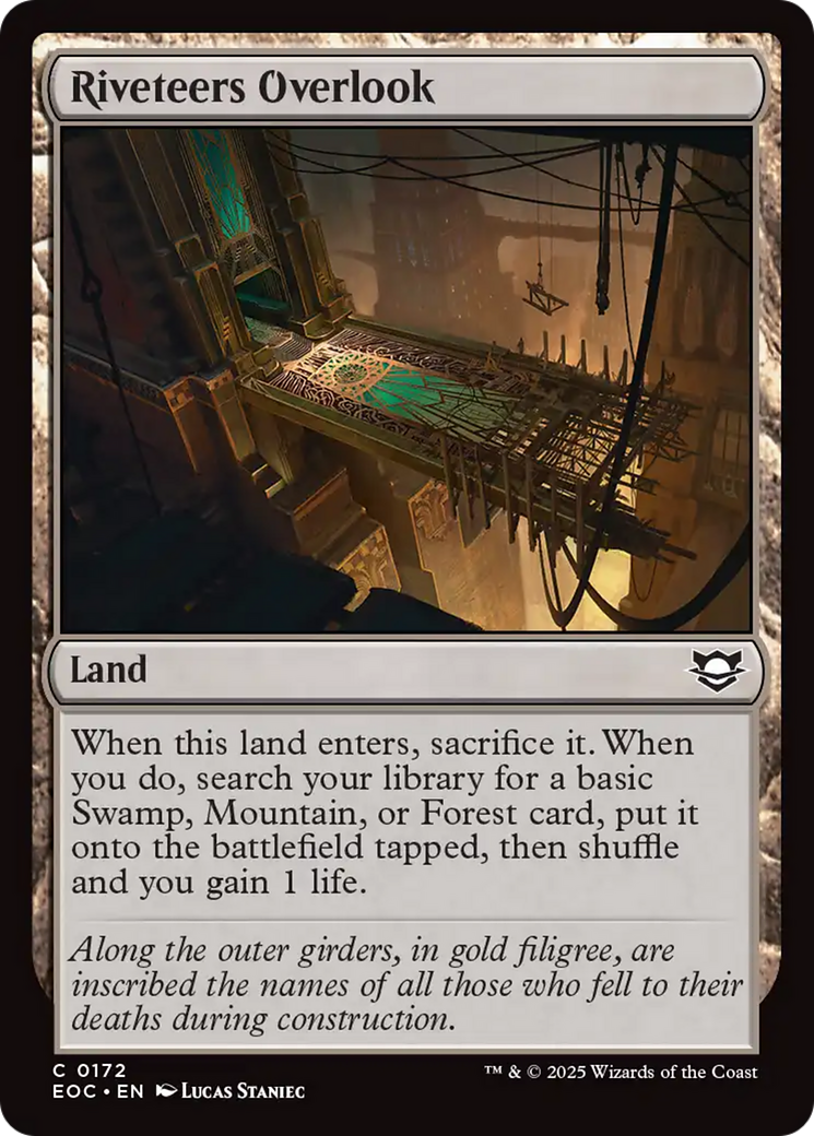 Riveteers Overlook [Edge of Eternities Commander]