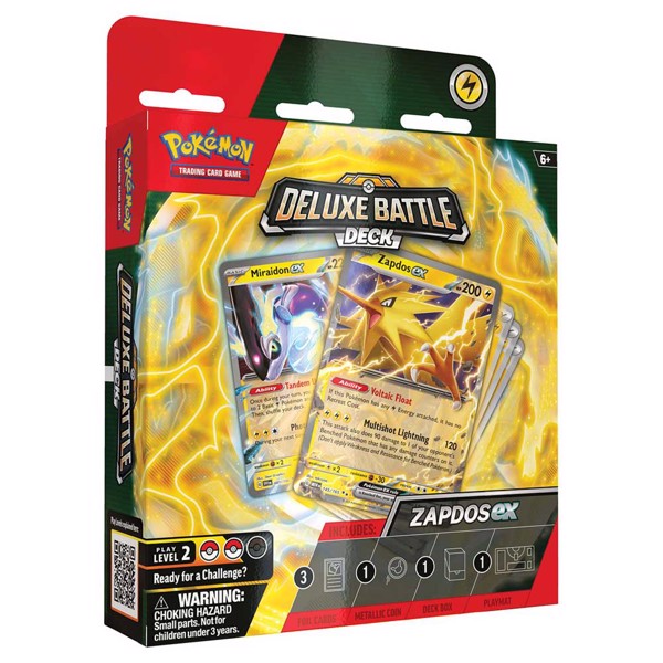 Pokemon - TCG - Ninetales/Zapdos ex Deluxe Battle Deck