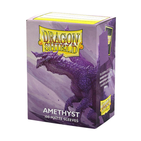 Dragon Shield: Sleeves – Matte – Amethyst | Available