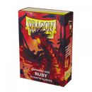 Dragon Shield: Japanese Size 60Ct - Ruby Matte Card Sleeves | Available Now