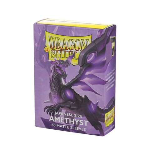 Dragon Shield: Japanese Size 60Ct - Amethyst Card Sleeves | Available Now