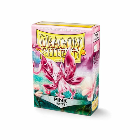 Dragon Shield Standard Size Matte Sleeves 60pc - Pink
