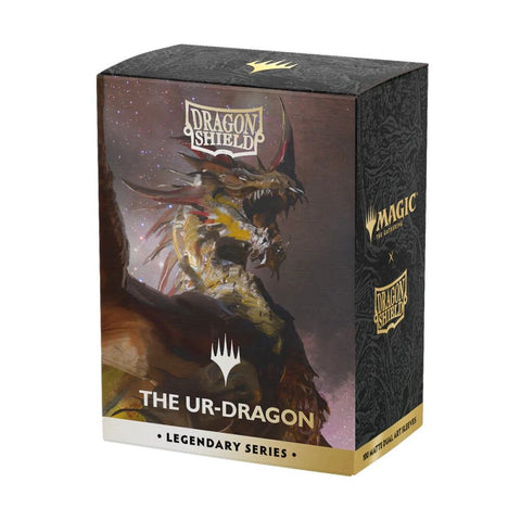 Dragon Shield: The Ur-Dragon - Magic The Gathering Landfall Series -  100ct Art Dual Matte Standard Sleeves | Available Now