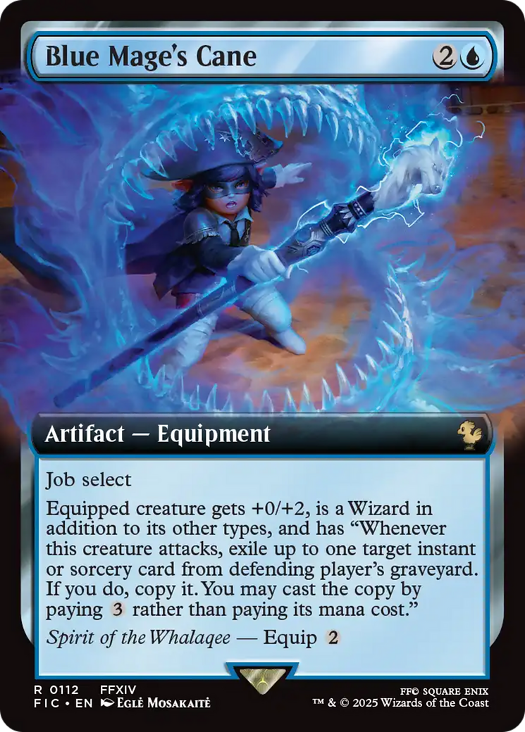 Blue Mage's Cane (Extended Art) [FINAL FANTASY Commander]