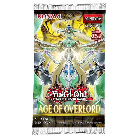 Yu-Gi-Oh! Booster Pack - Age Of Overlord (1st Edition)