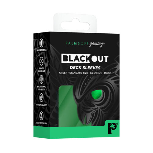 Palms Off Blackout Deck Sleeves