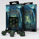 Q Workshop: Call of Cthulhu - Black & Green Dice | Available Now