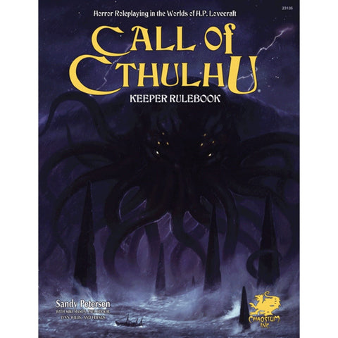 Call Of Cthulhu - Keeper Rulebook
