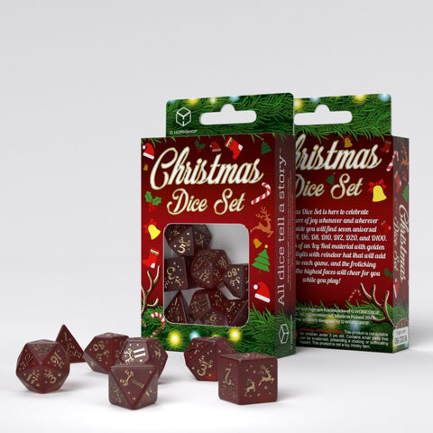 Q Workshop: Christmas Dice Set | Available