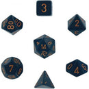 Chessex: 7-Die Set Polyhedral - Dusty Blue and Copper   | Available Now