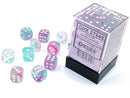 Chessex - Nebula 12mm D6 Luminary Dice - Wisteria/white