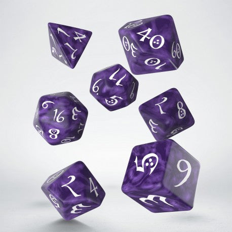 Q Workshop: Classic RPG - Lavender and White Dice | Available Now