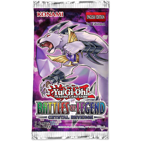 Yu-Gi-Oh! Battles of Legend: Crystal Revenge Booster Pack