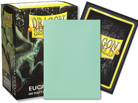 Dragon Shield: Dual Matte Standard 100Ct - Eucalyptus Card Sleeves | Available Now