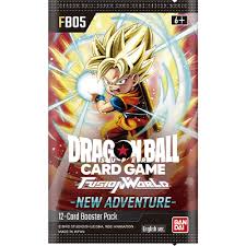 Dragonball Super Card Game Fusion World New Adventure Booster Pack