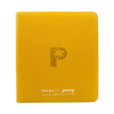 Palms Off Gaming: Collector Series 12 Pocket Zip Binder -Yellow Binder | Available Now