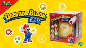 Super Mario Question Block Game (Damaged Box)