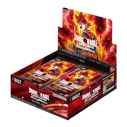 Dragon Ball Super Card Game Fusion World Booster Display Blazing Aura