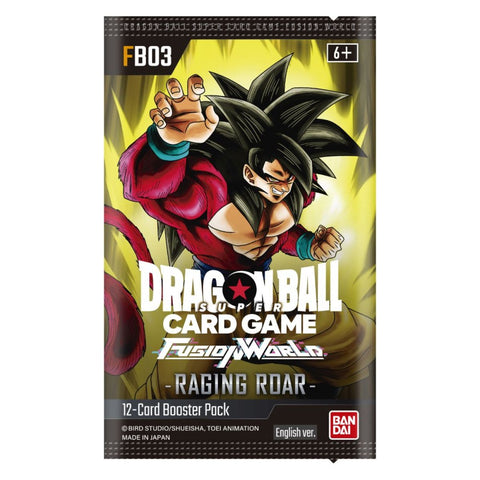 DBSCG Fusion World - FB03 (Raging Roar): Booster Pack