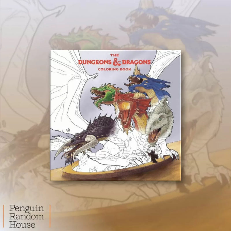 Dungeons And Dragons Coloring Book