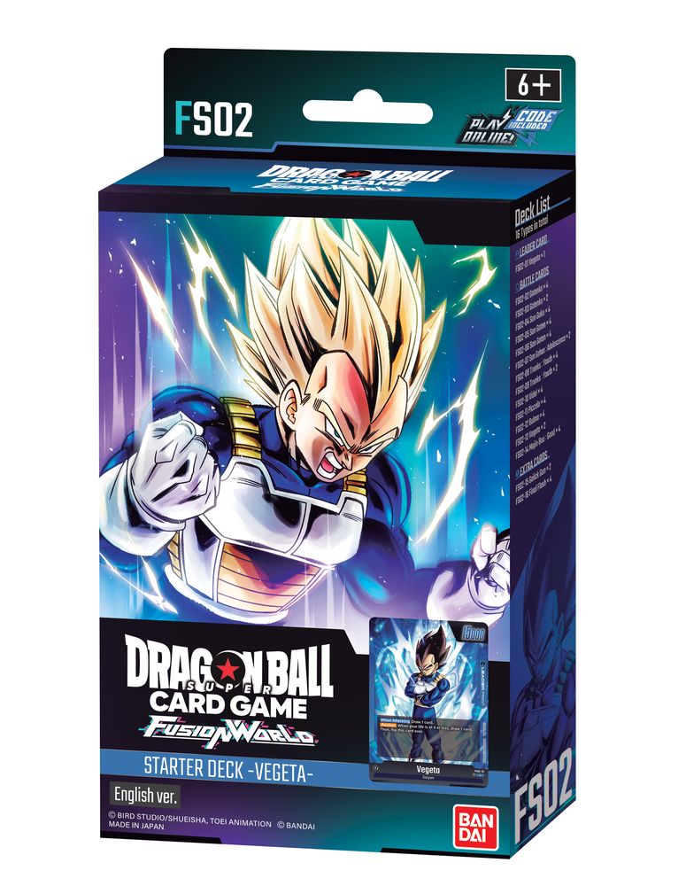 dragon ball super fusion world starter deck: Vegeta (FS-02)