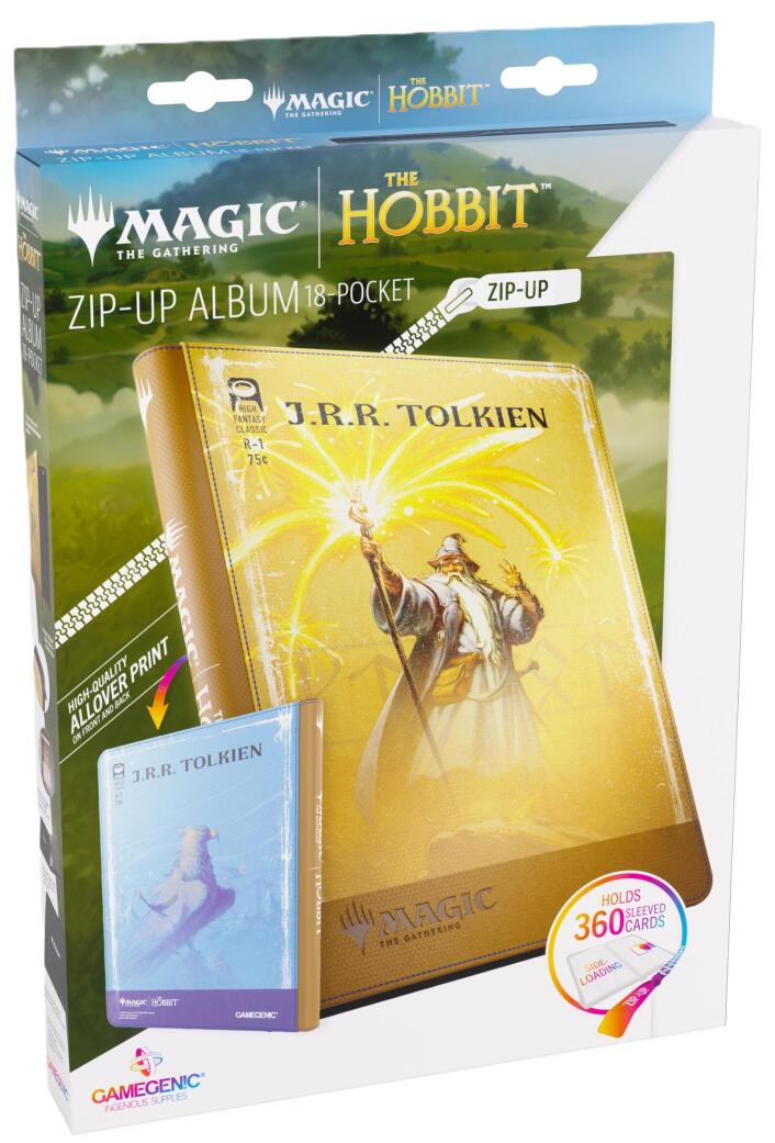 Gamegenic Magic The Gathering The Hobbit Zip-Up Album 9-Pocket - Gandalf, Goblin's Bane/The Lord of the Eagles