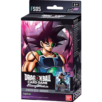 Dragon ball super fusion world starter deck: Bardock (FS-05)