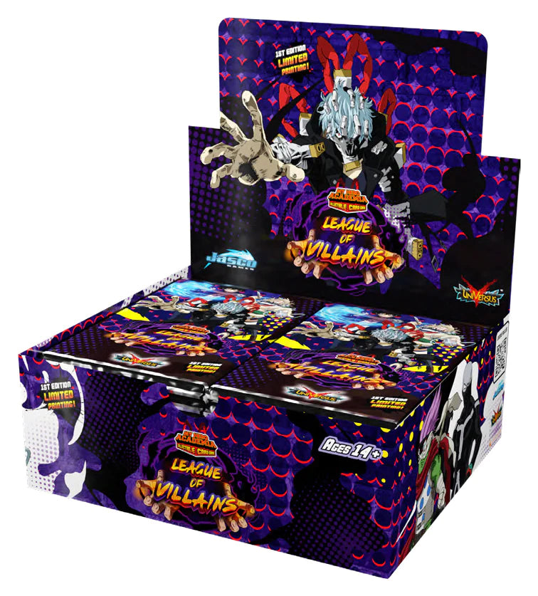 MHA Booster Box - Wave 4 League Of Villains (1st Edition)