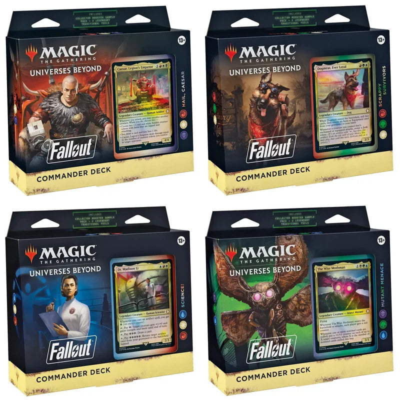 MTG - Fallout  Commander Decks