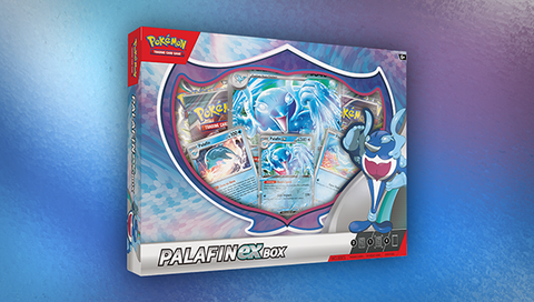 Pokemon TCG Palafin EX box