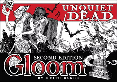 Gloom second edition: Unquiet Dead Expansion