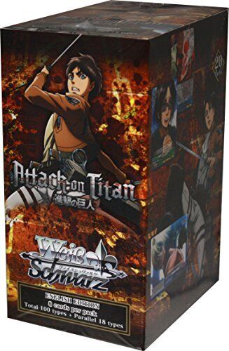 Weiss Schwarz English Attack On Titan Booster Box