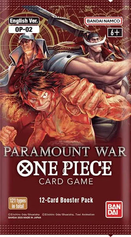 One Piece Card Game Paramount War OP-02 Booster pack
