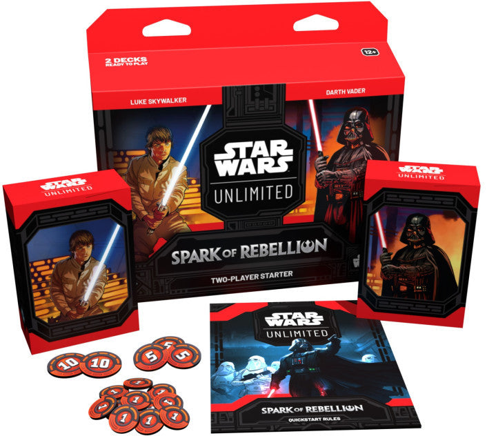 Star Wars Unlimited - Spark of Rebellion Two-Player Starter Decks