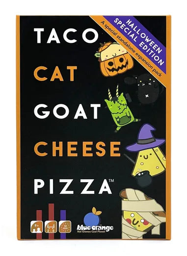 Taco Cat Goat Cheese Pizza: Halloween edition