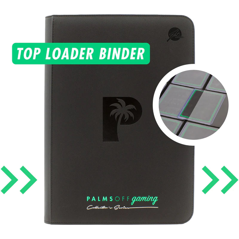 Palms Off - Collector's Series TOP LOADER Zip Binder