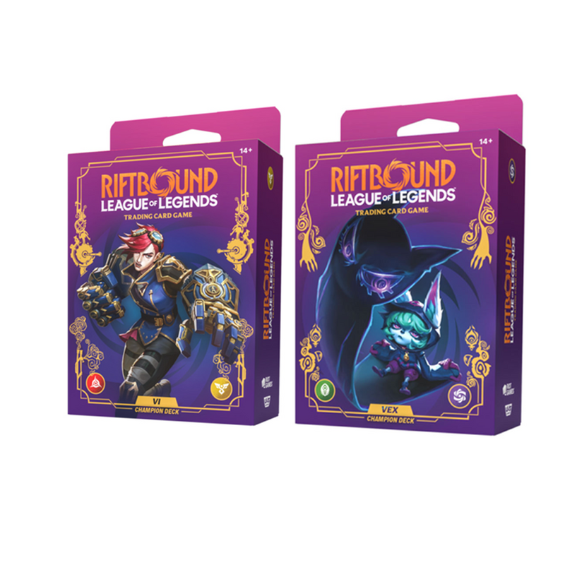 Riftbound: League of Legends TCG - Unleashed Champion Decks | Available Now