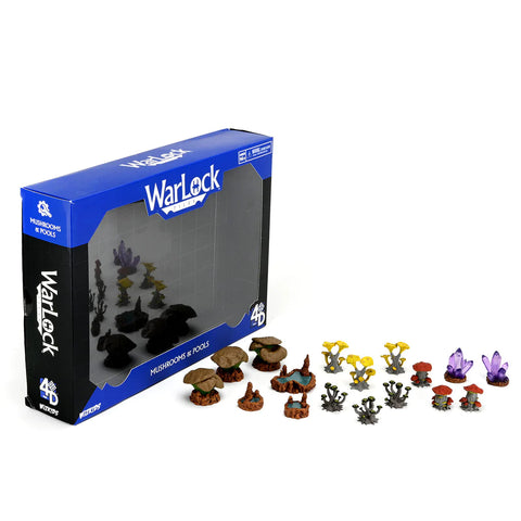 WarLock Tiles Caverns Accessory Mushrooms & Pools