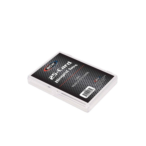 Hinged Trading Card Box - 25 Count