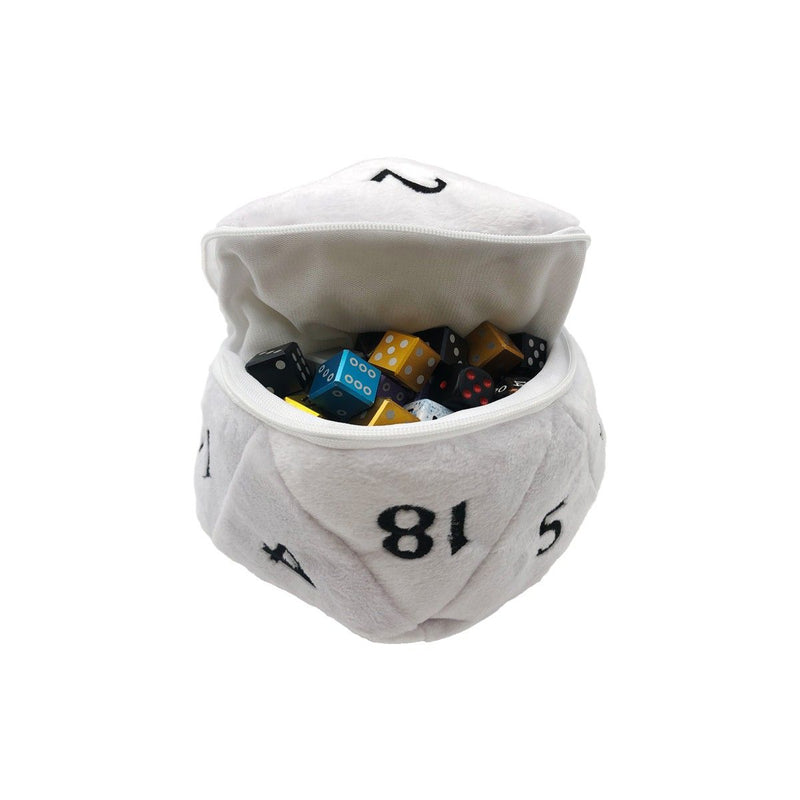 Dungeons & Dragons D20 Plush Dice Bag (Multiple Colours)