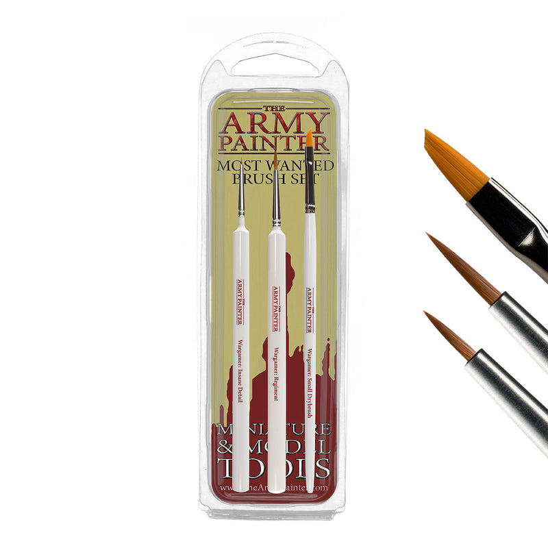 Army Painter Most Wanted Brush Set