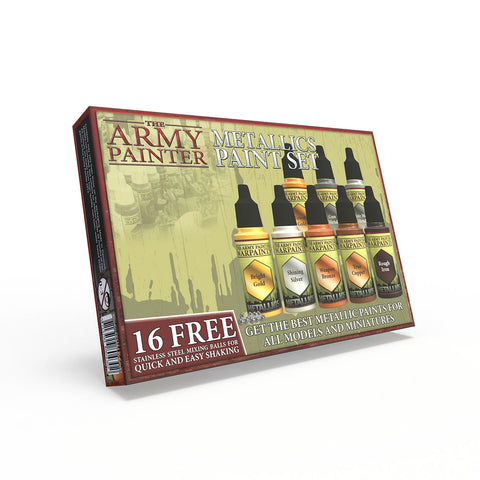 Army Painter Paint Set - Metallics Set