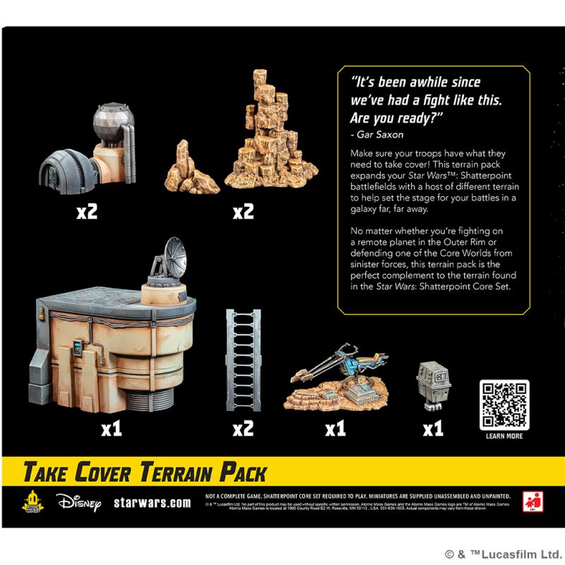 Star Wars Shatterpoint Take Cover Terrain Pack