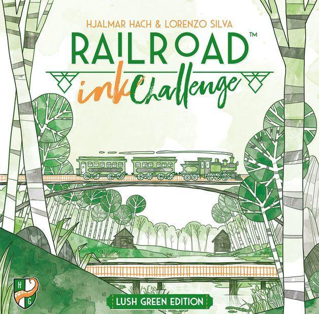 Railroad Ink Challenge: Lush Green Edition - Dice Game