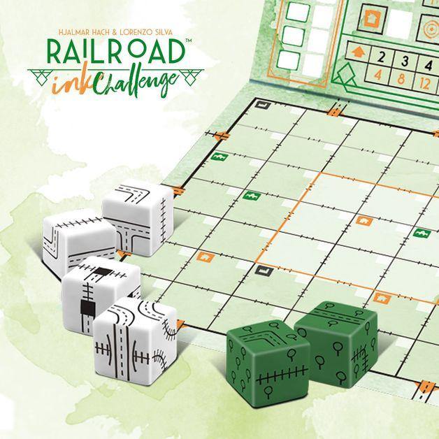 Railroad Ink Challenge: Lush Green Edition - The Game Store